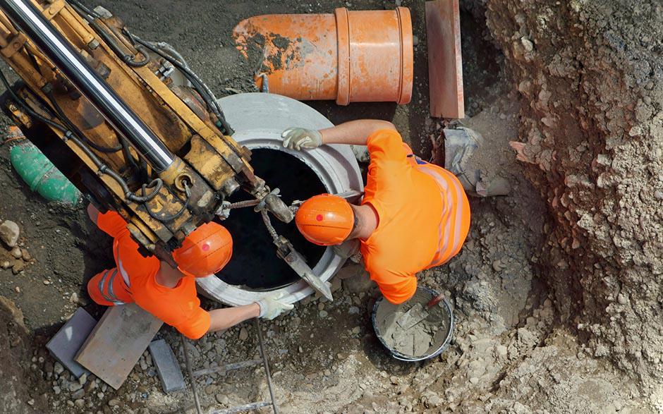 travaux assainissement Villeneuve-sur-Bellot